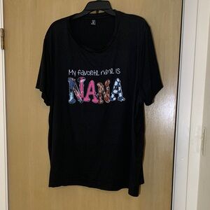 🖤🖤🖤ADORABLE PLUS SIZE 4X NANA T SHIRT🖤🖤